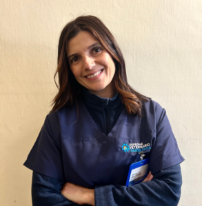 Claudia Pellicoro, medico veterinario dell'Ospedale Veterinario Santa Fara a Bari
