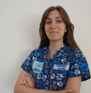 Desirèe Lavopa, tecnico veterinario dell'Ospedale Veterinario Santa Fara a Bari