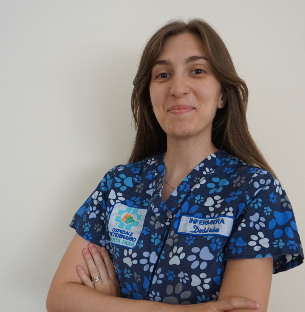 Desirèe Lavopa, tecnico veterinario dell'Ospedale Veterinario Santa Fara a Bari