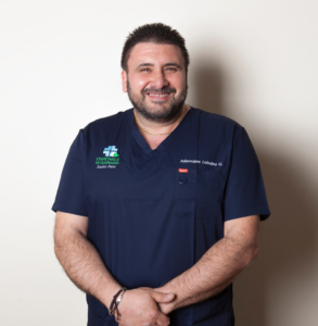 Giuseppe Lobalbo, tecnico veterinario dell'Ospedale Veterinario Santa Fara a Bari