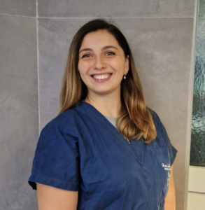 Isabella Battista, medico veterinario dell'Ospedale Veterinario Santa Fara a Bari