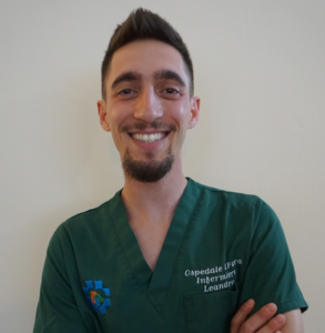 Leandro Lavopa, tecnico veterinario dell'Ospedale Veterinario Santa Fara a Bari