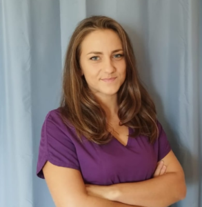 Marika Panetta, medico veterinario dell'Ospedale Veterinario Santa Fara a Bari