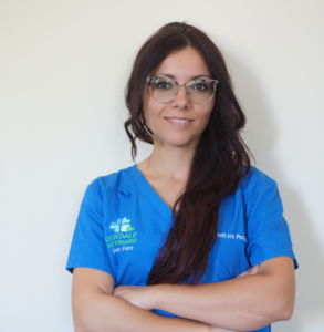 Mayra Papapicco, medico veterinario dell'Ospedale Veterinario Santa Fara a Bari