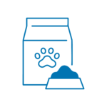 NUTRIZIONE DIETA E ALIMENTAZIONE VETERINARIA Icona del servizio di nutrizione e dietologia veterinaria a Bari