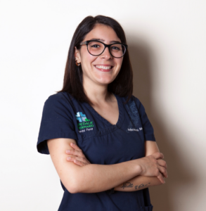 Nicoletta Meliddo, tecnico veterinario dell'Ospedale Veterinario Santa Fara a Bari