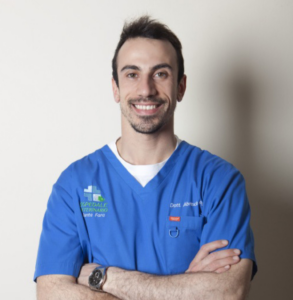 Paolo Abrescia, medico veterinario dell'Ospedale Veterinario Santa Fara a Bari