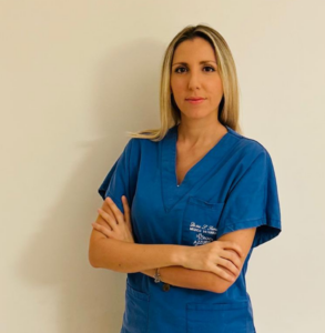 Serena Scarabino, medico veterinario dell'Ospedale Veterinario Santa Fara a Bari