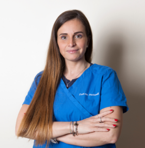 Valentina Pastorelli, medico veterinario dell'Ospedale Veterinario Santa Fara a Bari